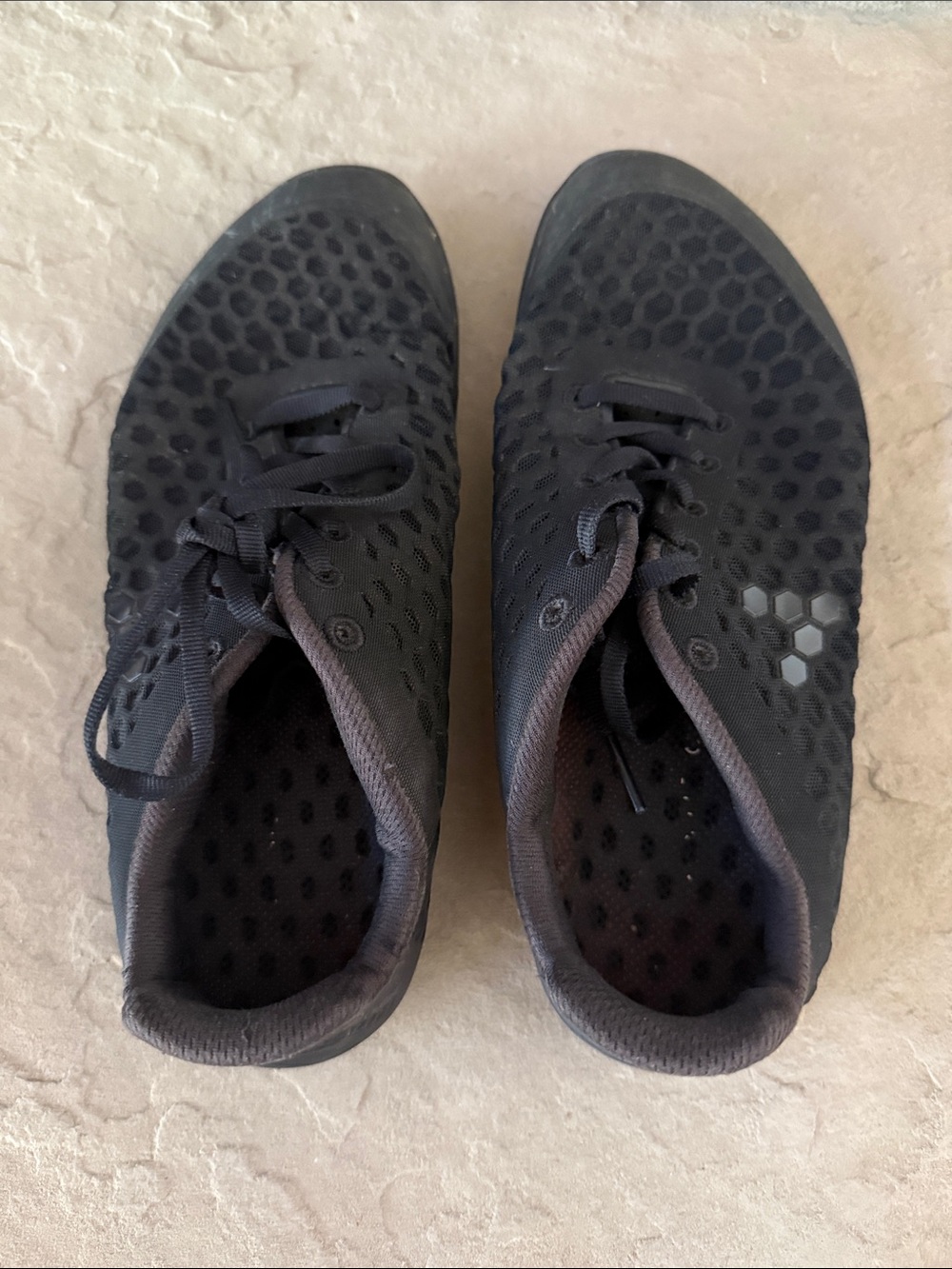 Women's Black Breathable Athletic Sneakers